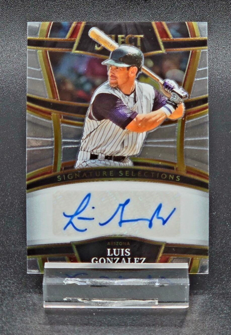 2023 Luis Gonzalez Select Signature Selections Auto Arizona Diamondbacks Star
